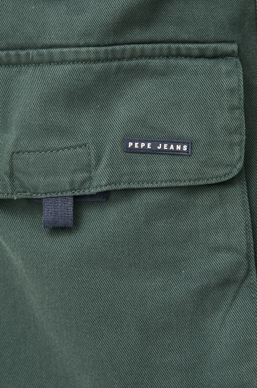 Pepe Jeans geaca barbati culoarea verde de tranzitie - Pled.ro