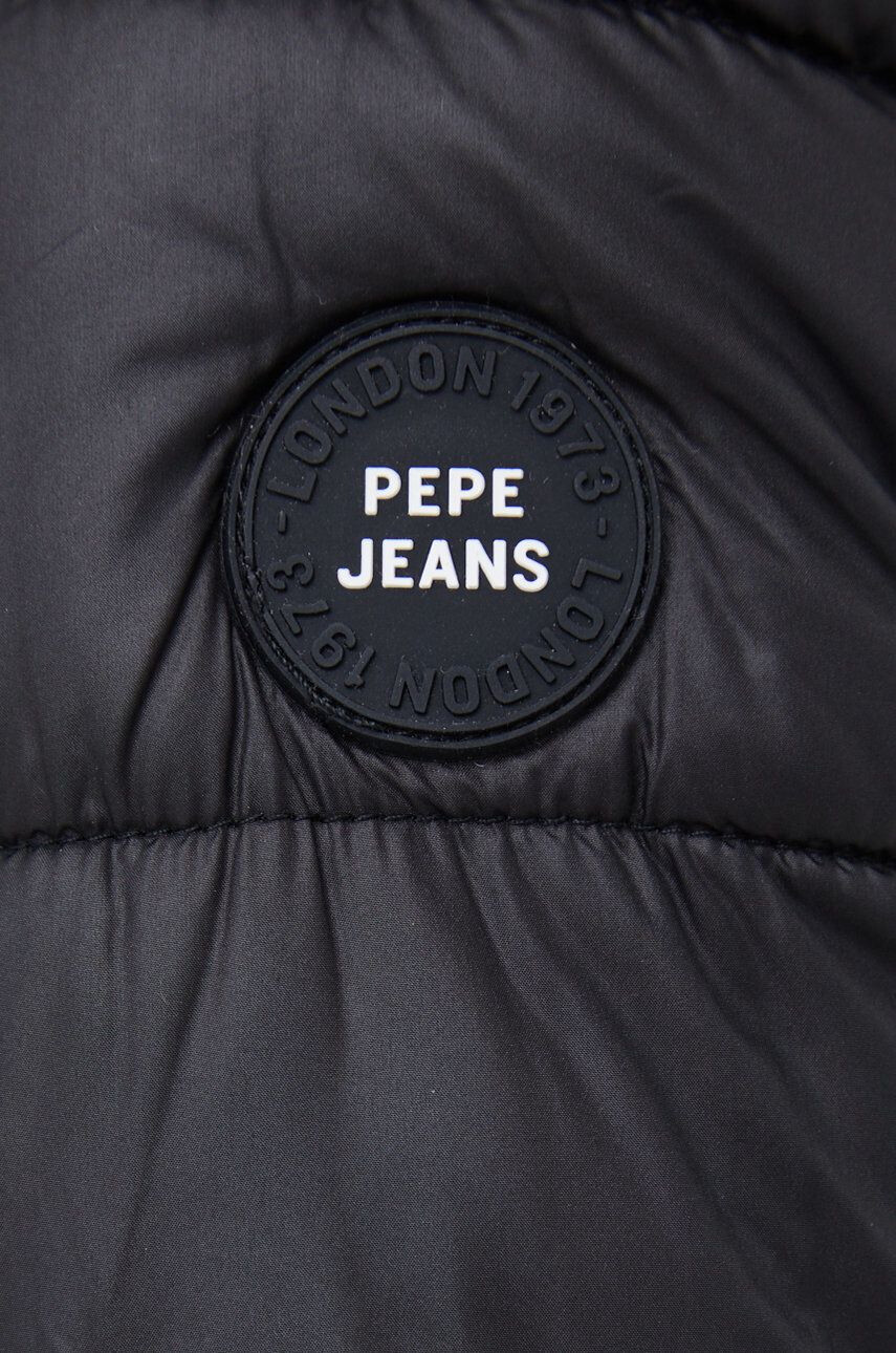 Pepe Jeans geaca femei culoarea negru de iarna - Pled.ro