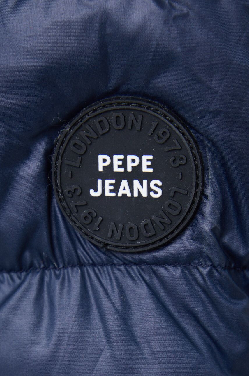 Pepe Jeans geaca femei culoarea albastru marin de iarna - Pled.ro