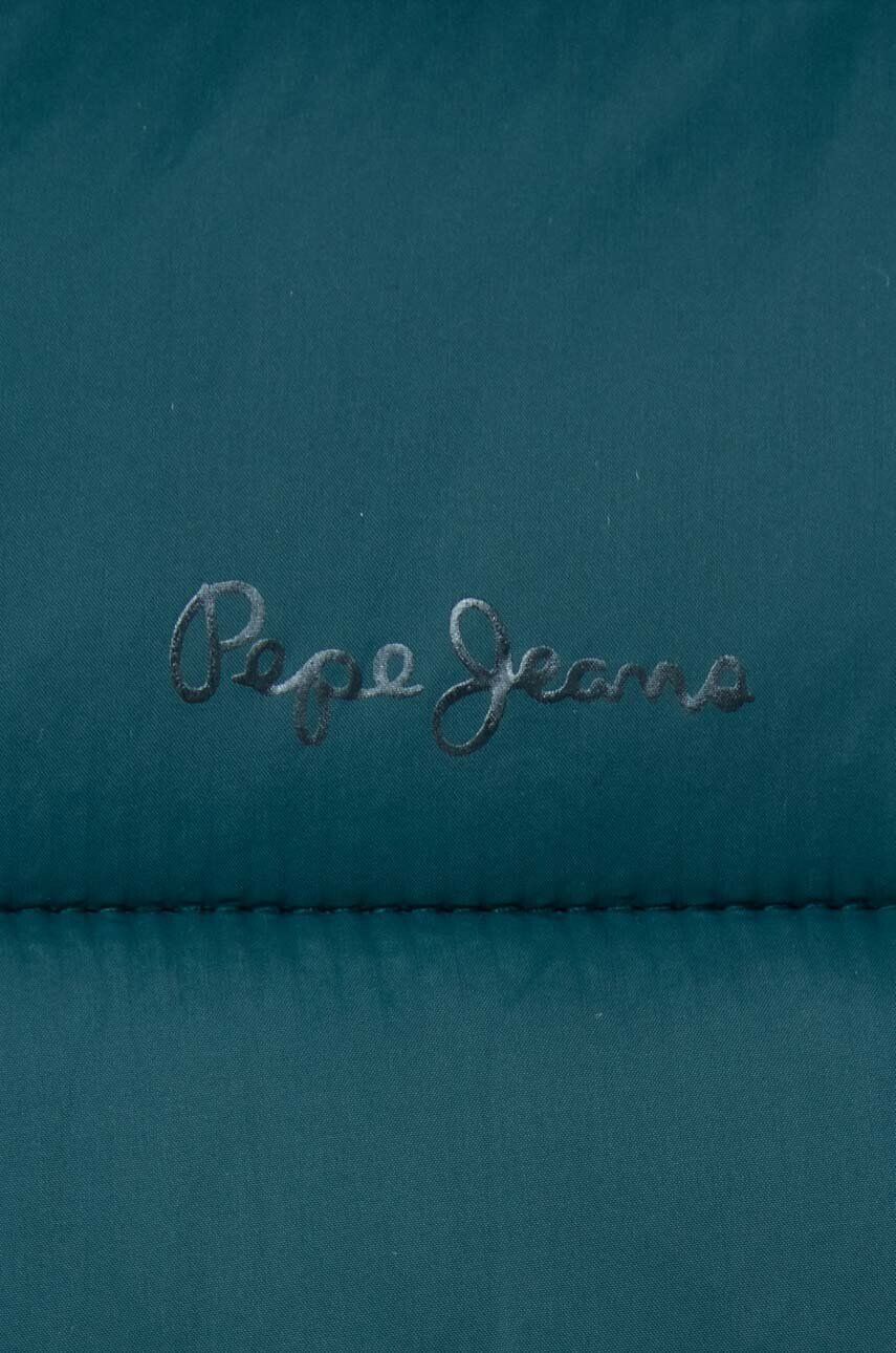 Pepe Jeans geaca femei culoarea verde de iarna - Pled.ro