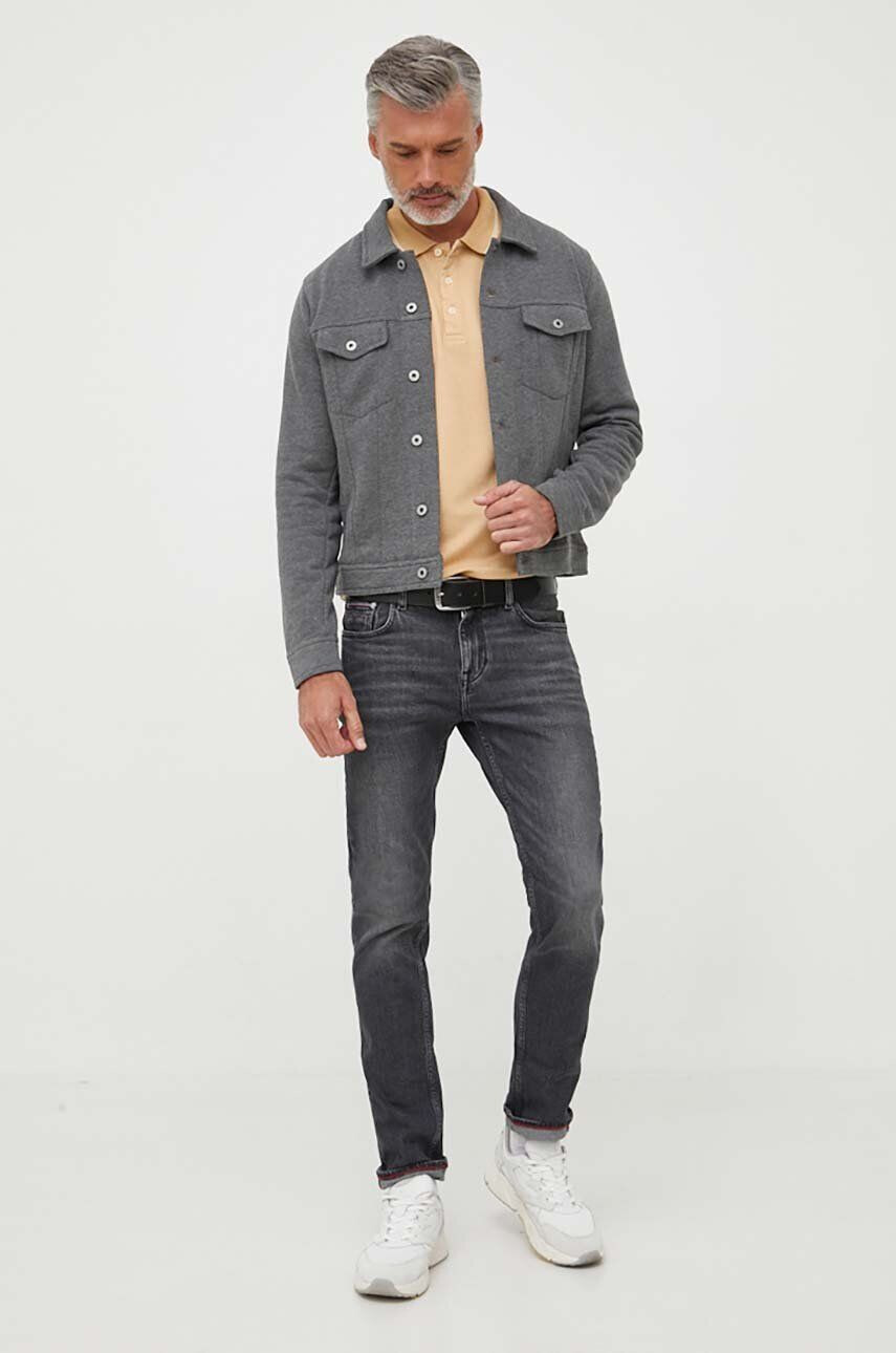 Pepe Jeans geaca Bryson barbati culoarea gri de tranzitie - Pled.ro