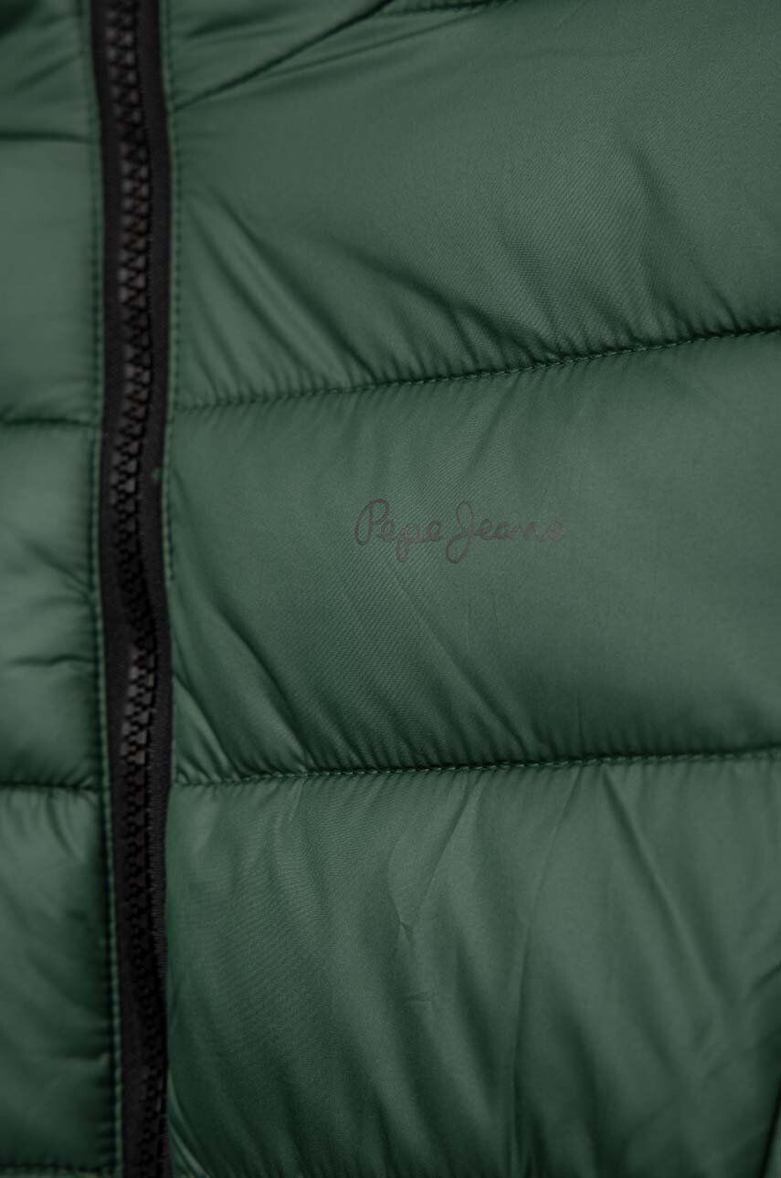 Pepe Jeans geaca copii Aisley culoarea verde - Pled.ro