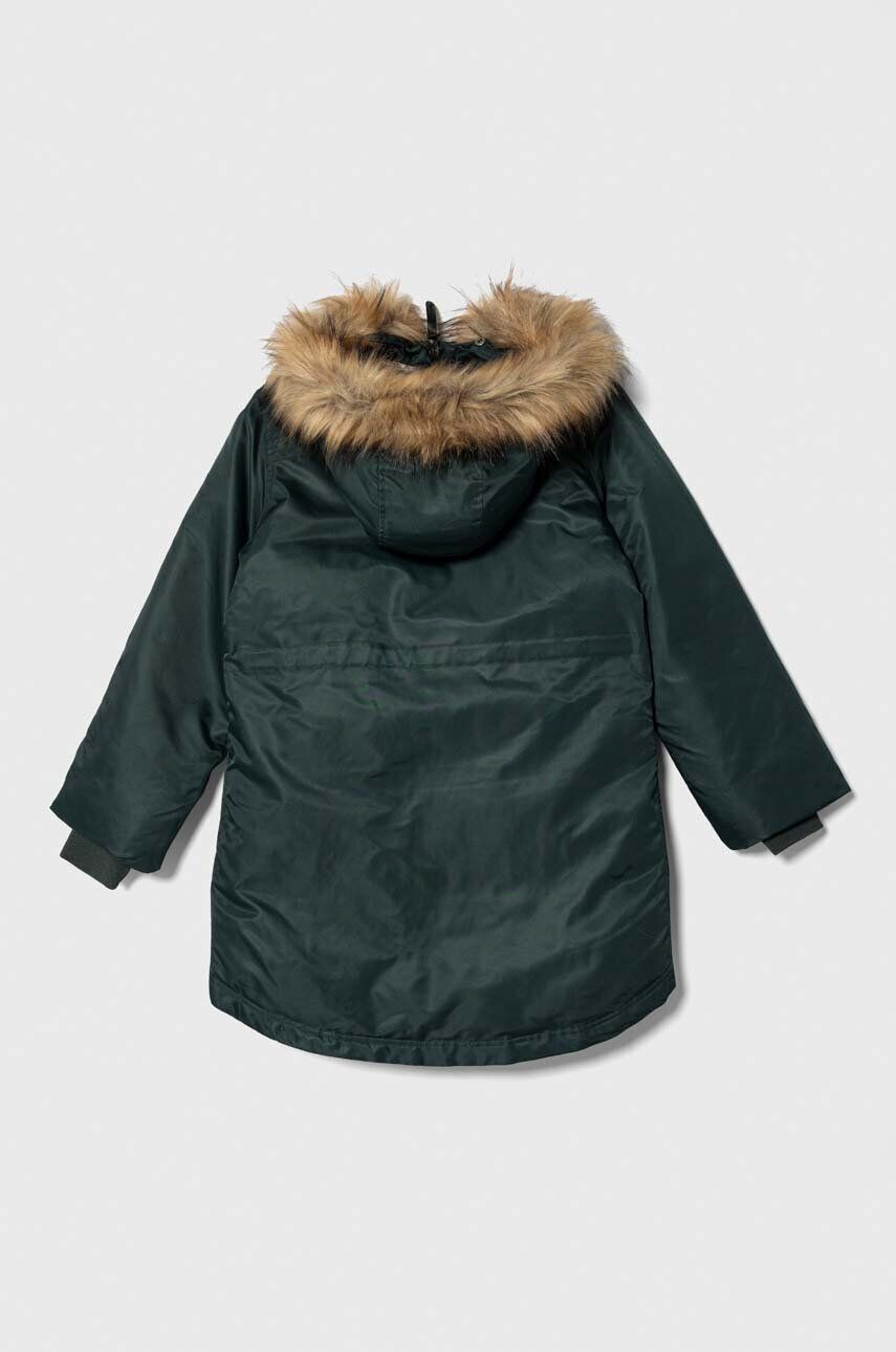 Pepe Jeans geaca copii Outerw Heavy culoarea verde - Pled.ro