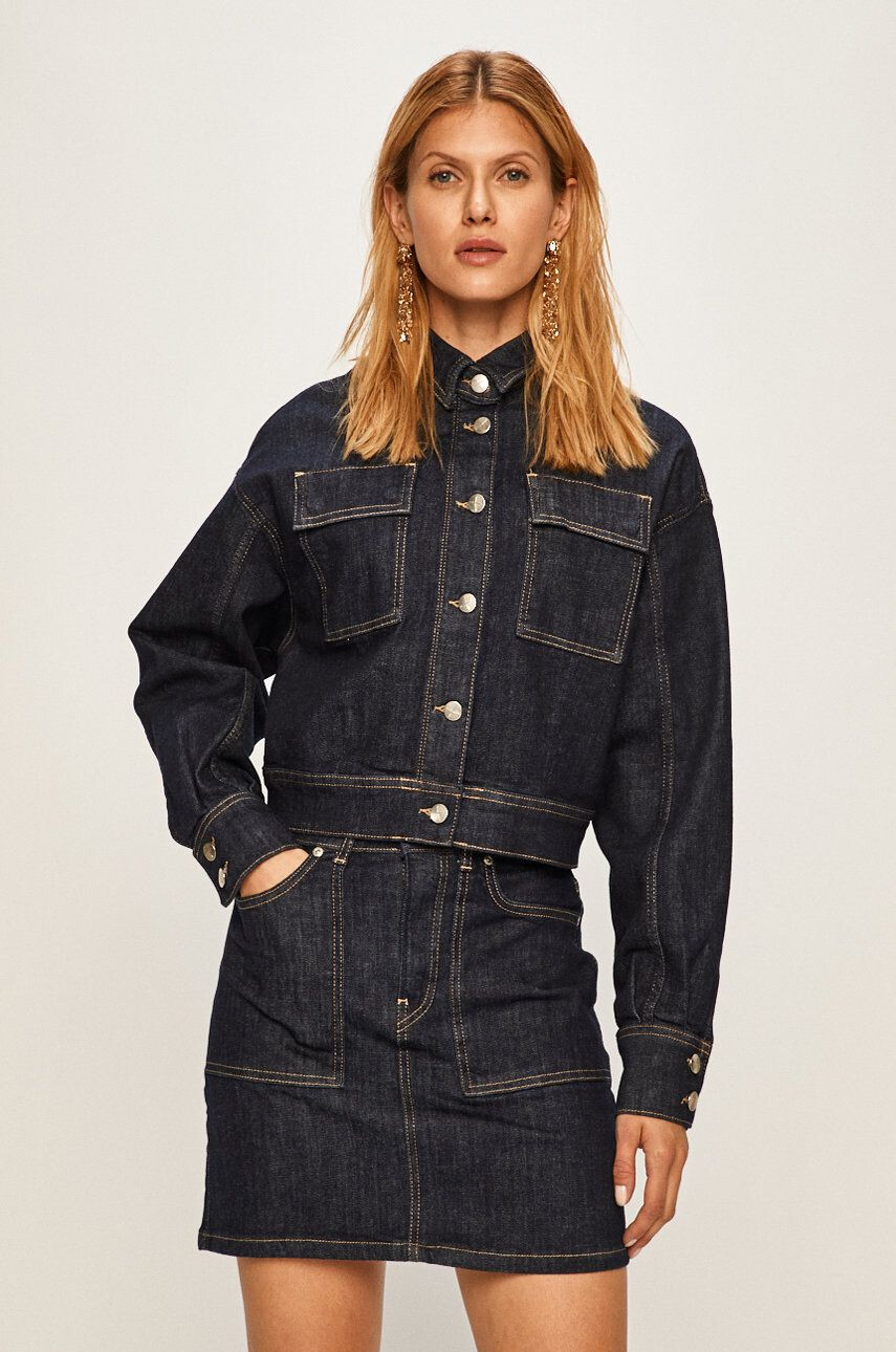 Pepe Jeans Geaca jeans Peggy x Dua Lipa - Pled.ro