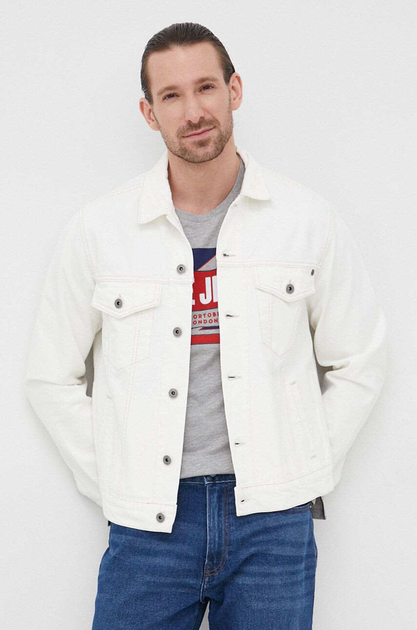 Pepe Jeans geaca jeans Pinner - Pled.ro