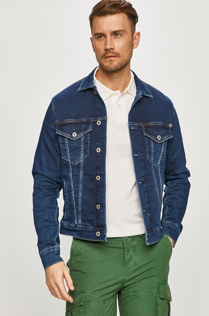 Pepe Jeans Geaca jeans Pinner - Pled.ro