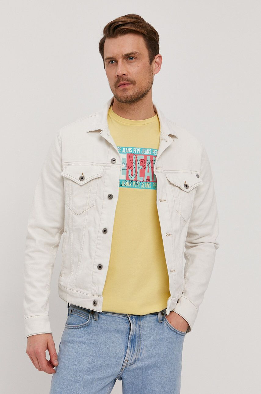 Pepe Jeans geaca jeans Pinner barbati - Pled.ro