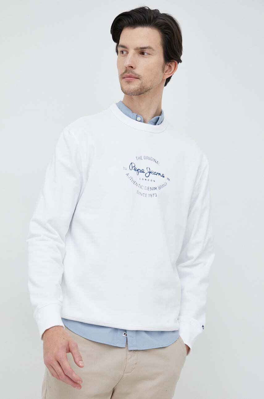 Pepe Jeans hanorac de bumbac Alan - Pled.ro