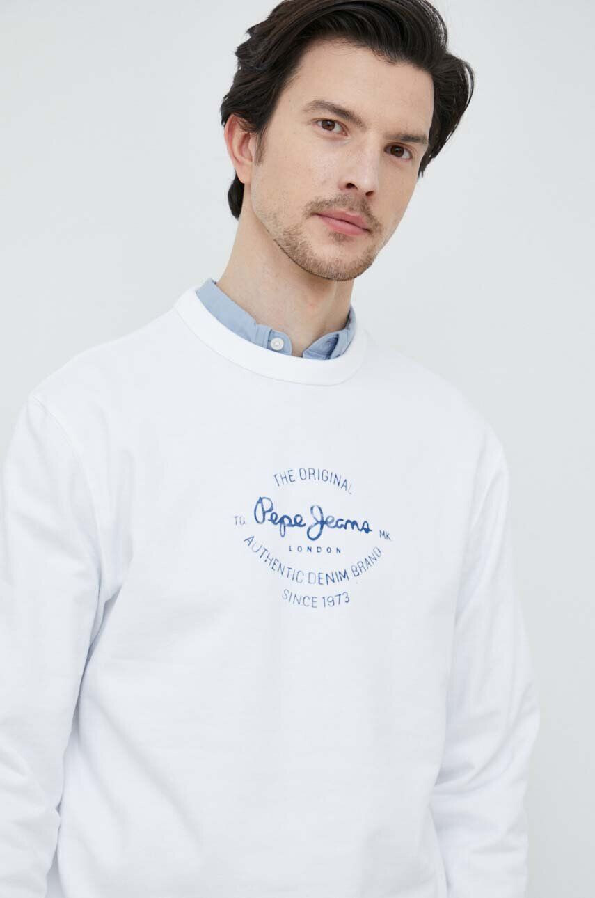 Pepe Jeans hanorac de bumbac Alan - Pled.ro