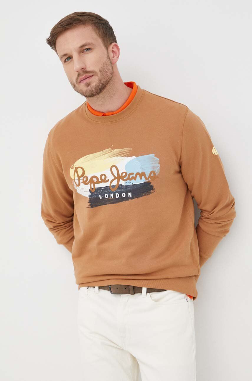 Pepe Jeans hanorac de bumbac Dawson - Pled.ro