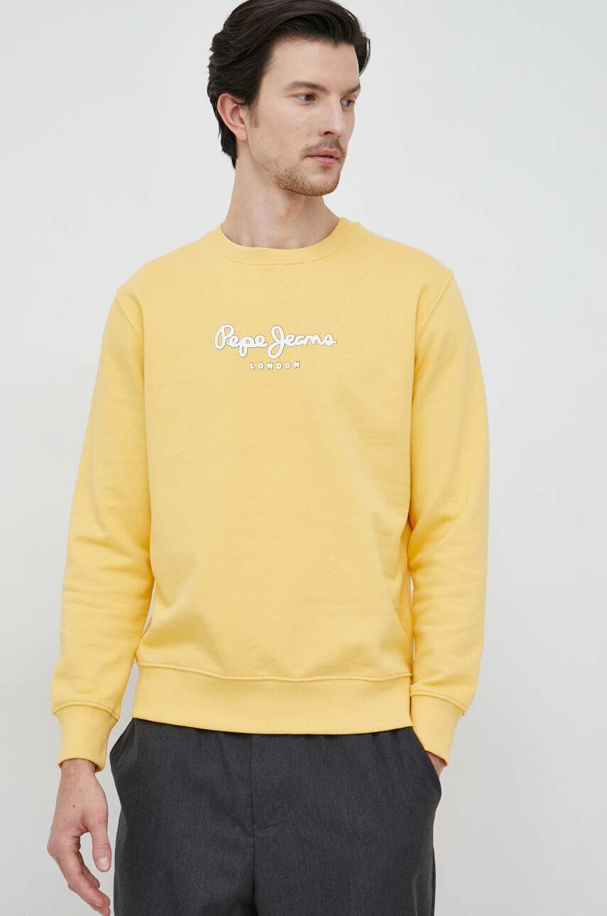 Pepe Jeans hanorac de bumbac Edward Crew - Pled.ro