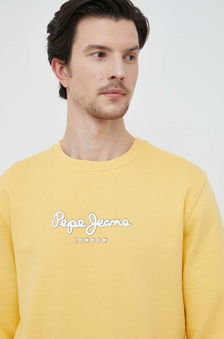 Pepe Jeans hanorac de bumbac Edward Crew - Pled.ro