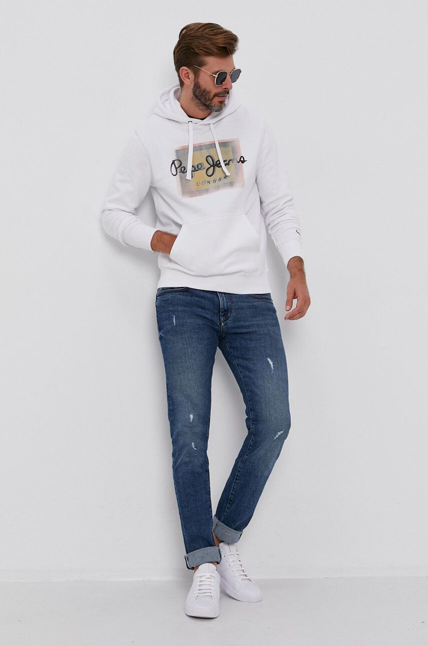 Pepe Jeans Hanorac de bumbac Inaki - Pled.ro