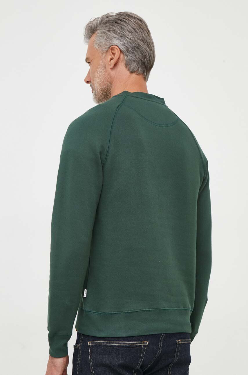 Pepe Jeans hanorac de bumbac Milferd barbati culoarea verde cu imprimeu - Pled.ro