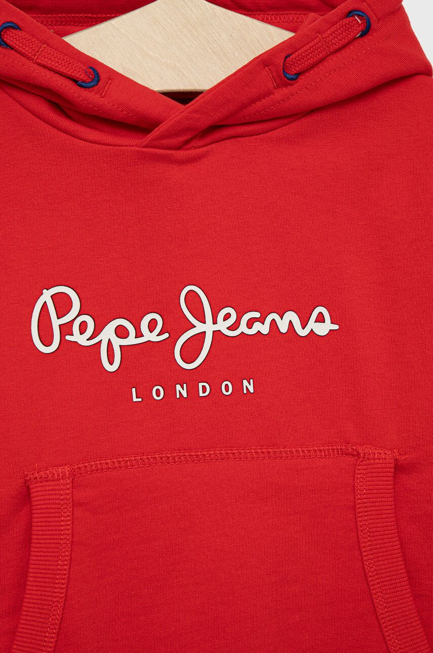 Pepe Jeans hanorac de bumbac pentru copii - Pled.ro