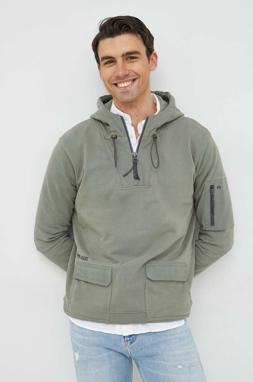 Pepe Jeans hanorac de bumbac steven hoodie - Pled.ro