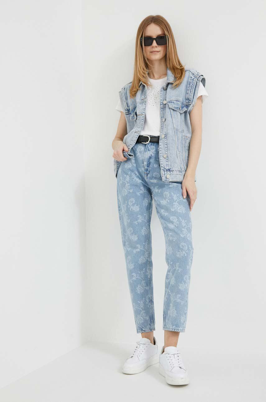 Pepe Jeans jeansi femei high waist - Pled.ro