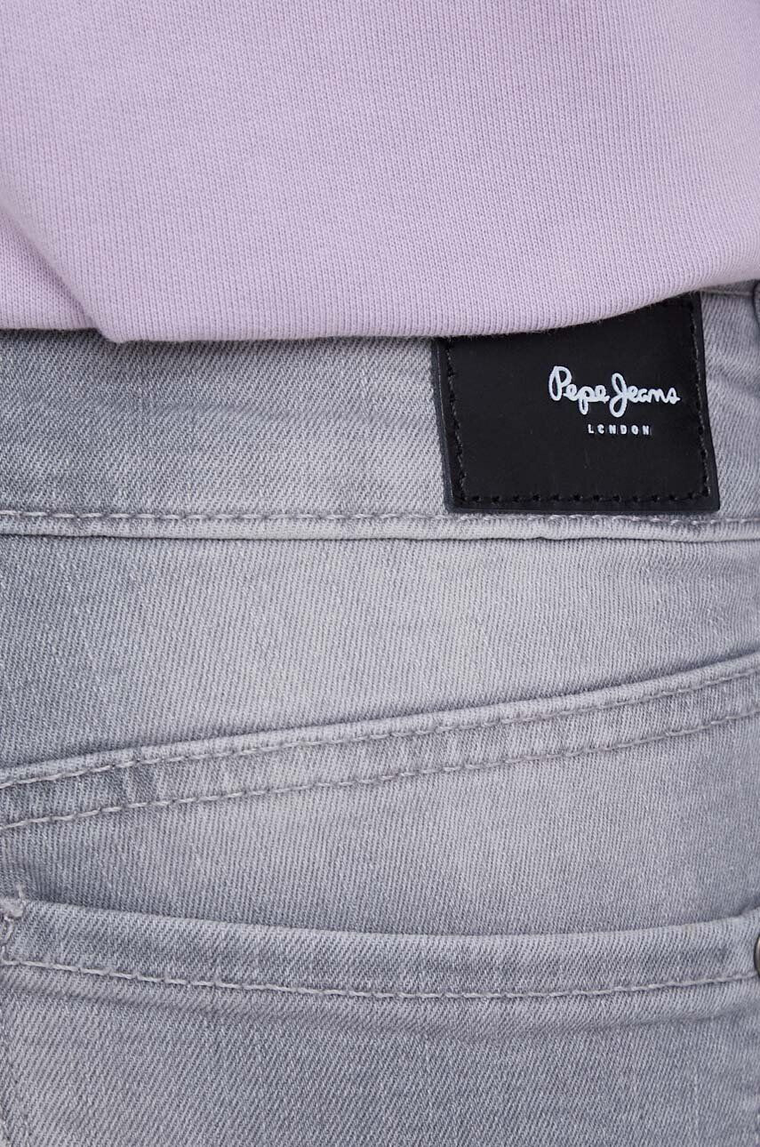 Pepe Jeans jeansi femei culoarea gri - Pled.ro