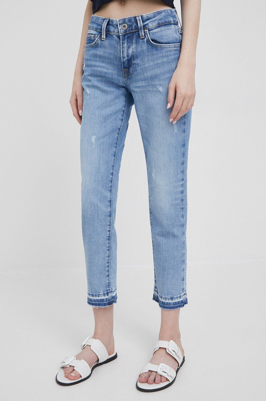 Pepe Jeans jeansi femei high waist - Pled.ro