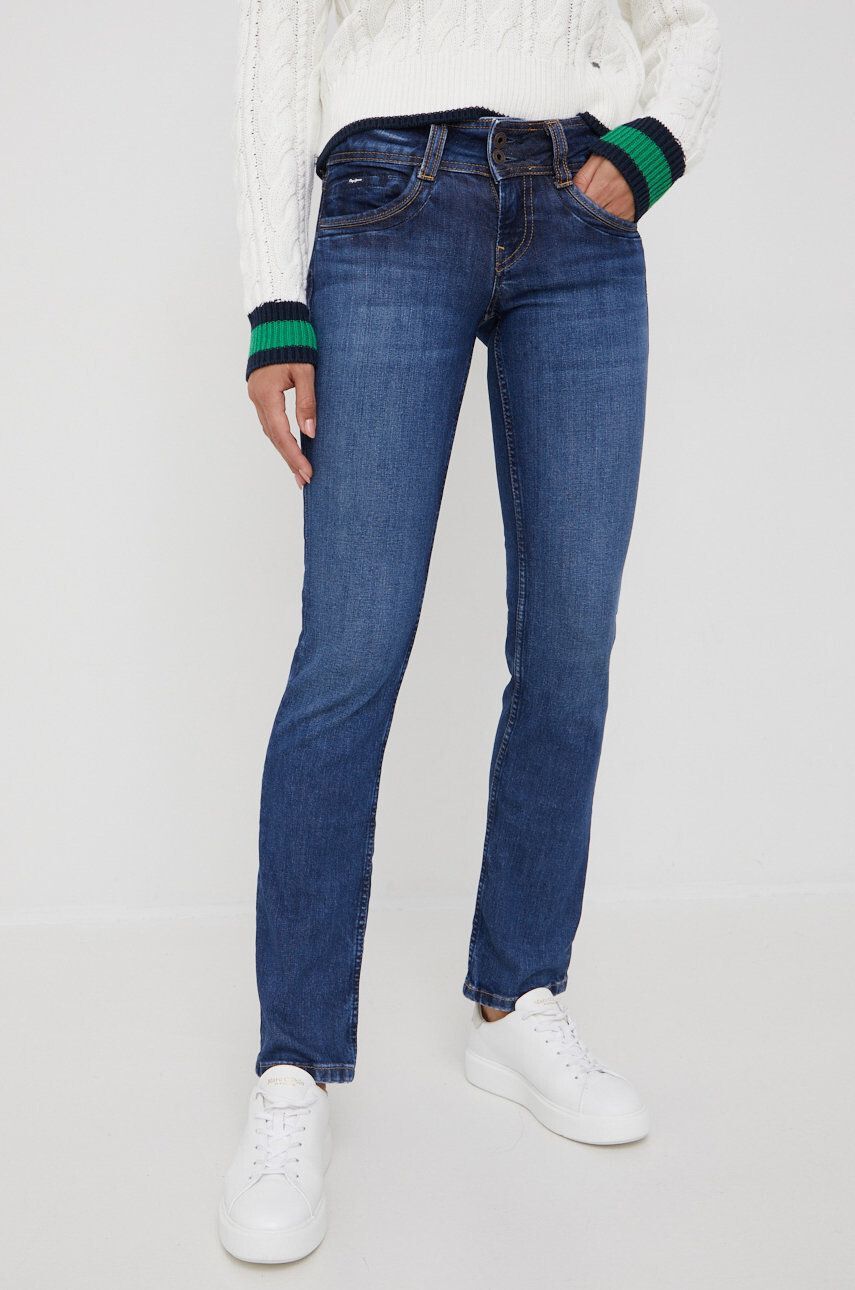 Pepe Jeans jeansi femei medium waist - Pled.ro