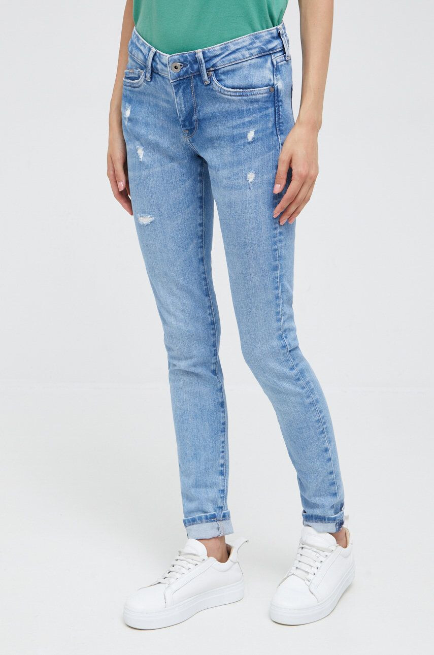 Pepe Jeans jeansi femei medium waist - Pled.ro