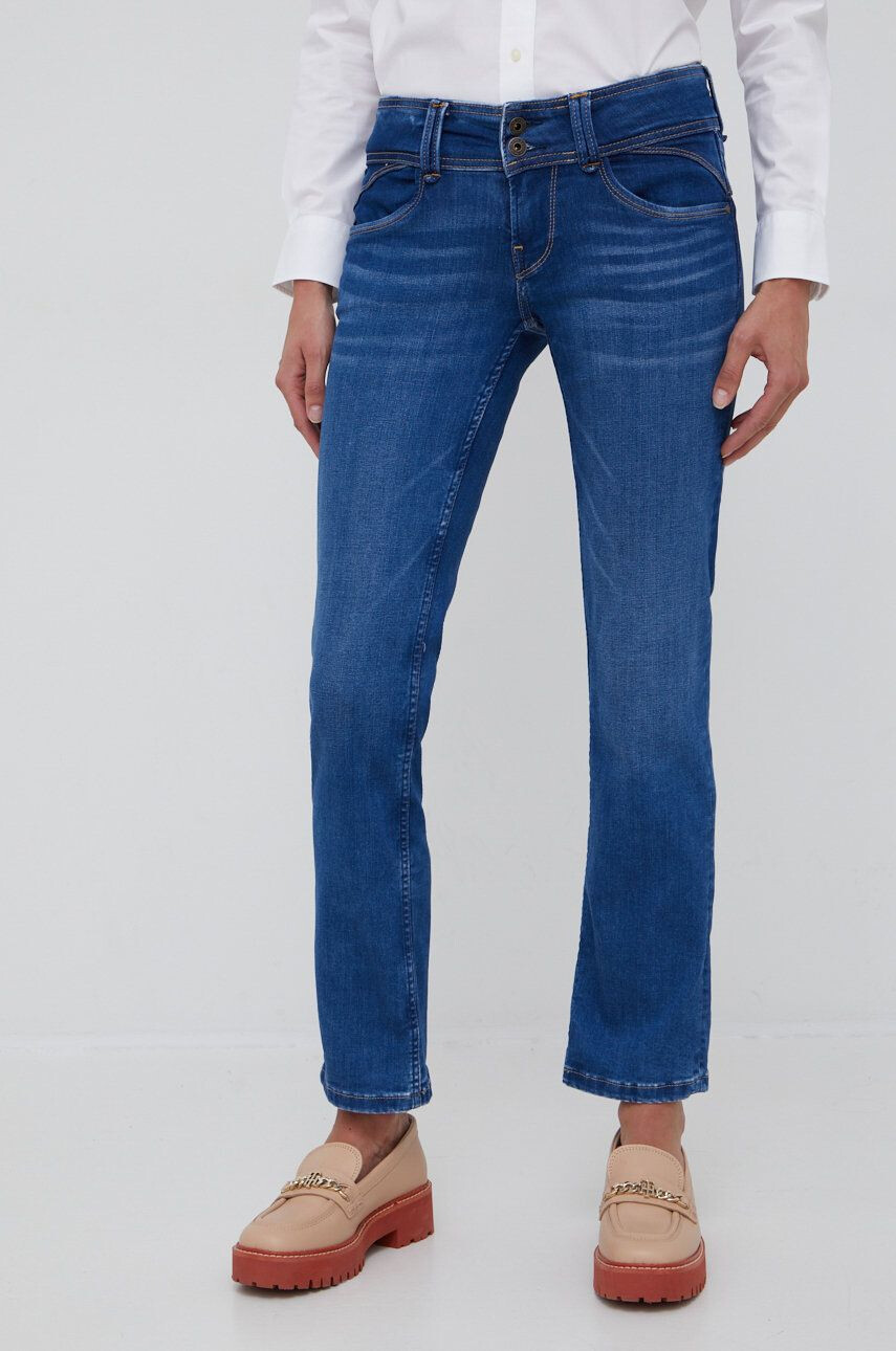 Pepe Jeans jeansi femei medium waist - Pled.ro