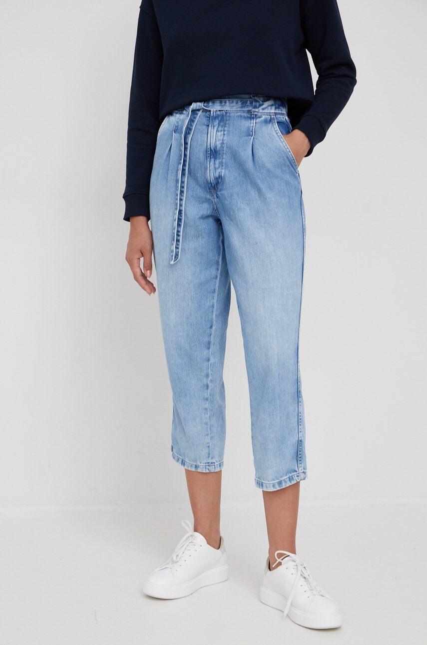 Pepe Jeans jeansi femei high waist - Pled.ro