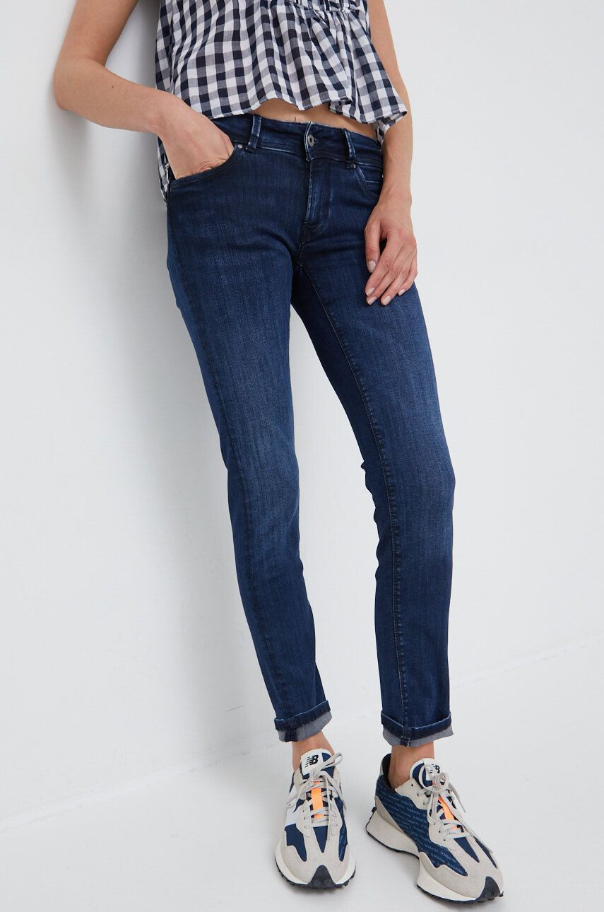 Pepe Jeans jeansi femei medium waist - Pled.ro