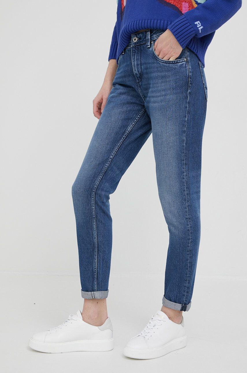 Pepe Jeans jeansi femei high waist - Pled.ro