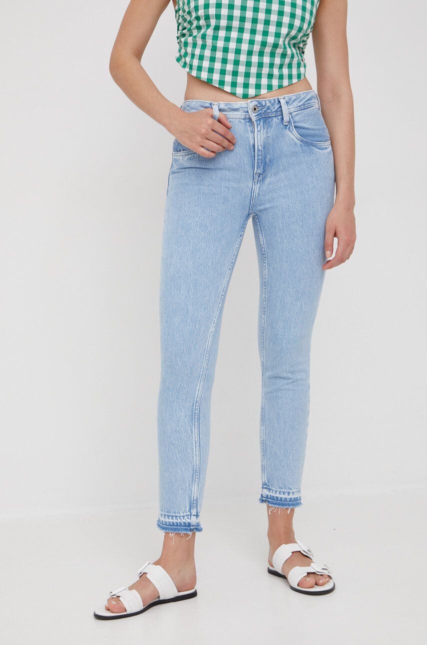 Pepe Jeans jeansi femei high waist - Pled.ro