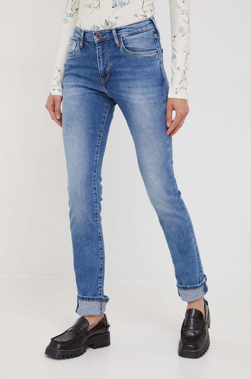 Pepe Jeans jeansi femei high waist - Pled.ro