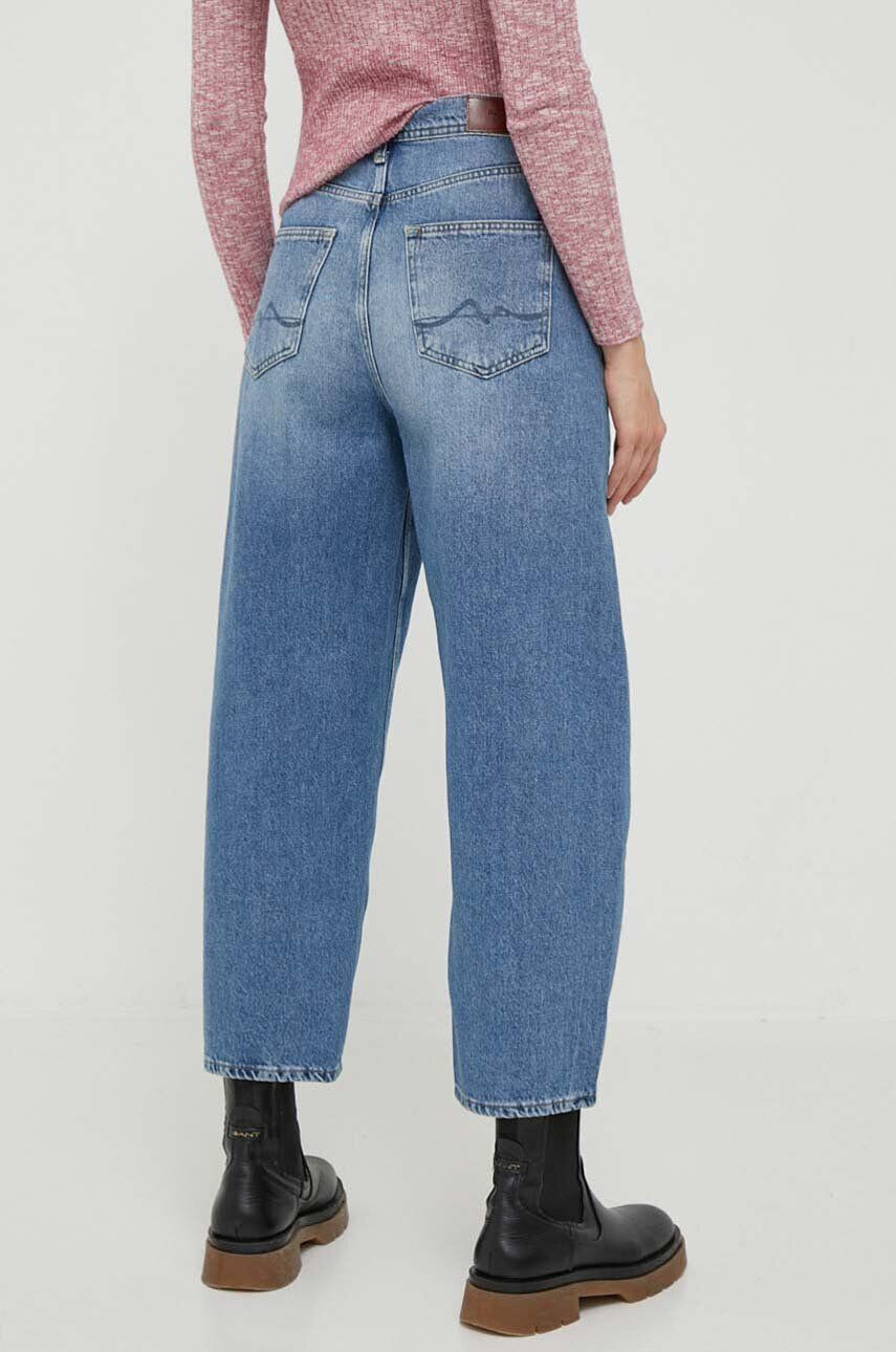 Pepe Jeans jeansi Addison femei high waist - Pled.ro