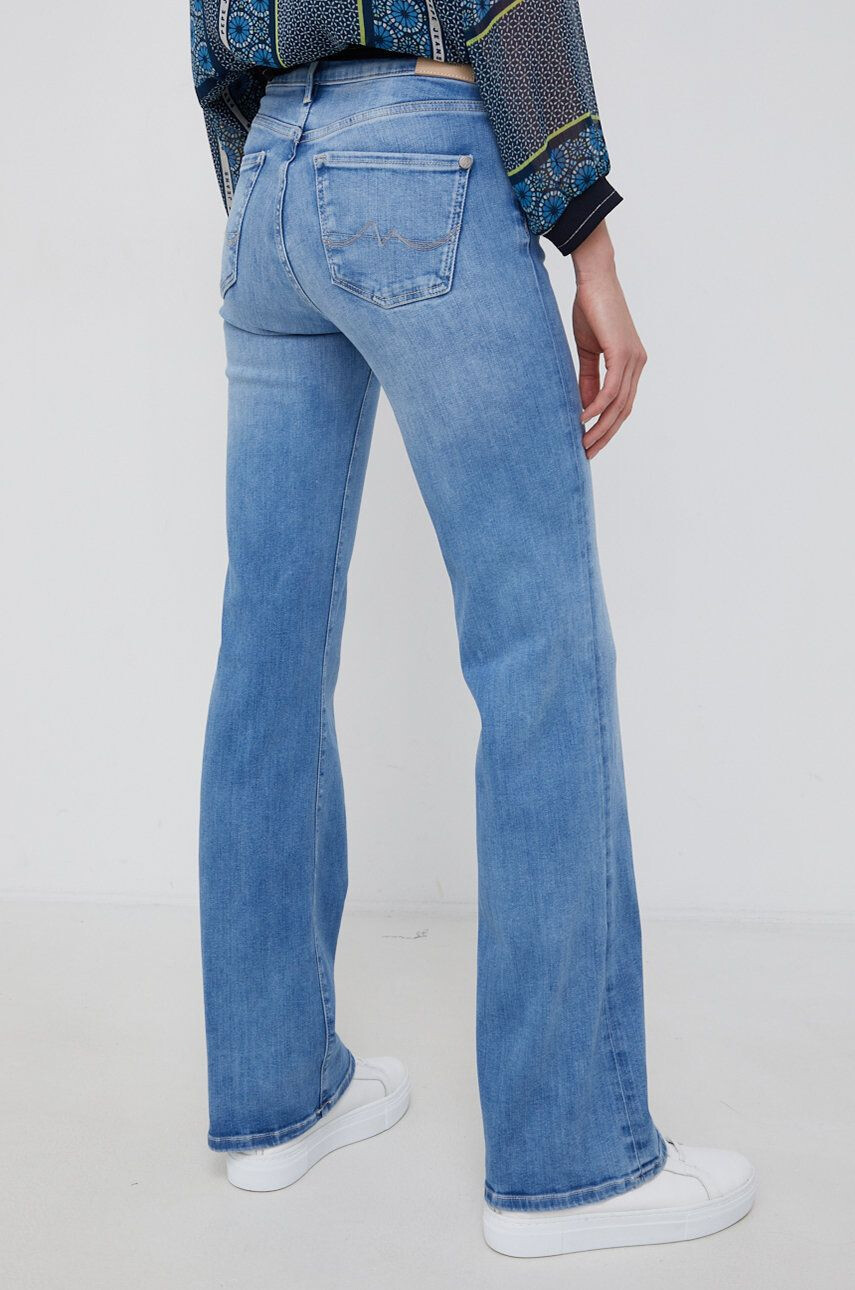 Pepe Jeans jeansi Aubrey femei medium waist - Pled.ro