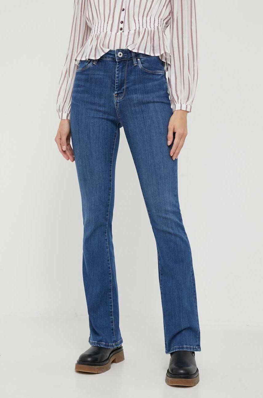 Pepe Jeans jeansi Dion Flare femei high waist - Pled.ro