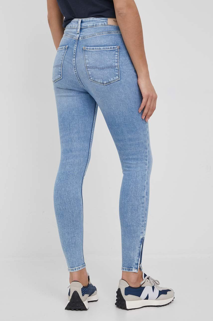 Pepe Jeans jeansi Dion Zip femei medium waist - Pled.ro