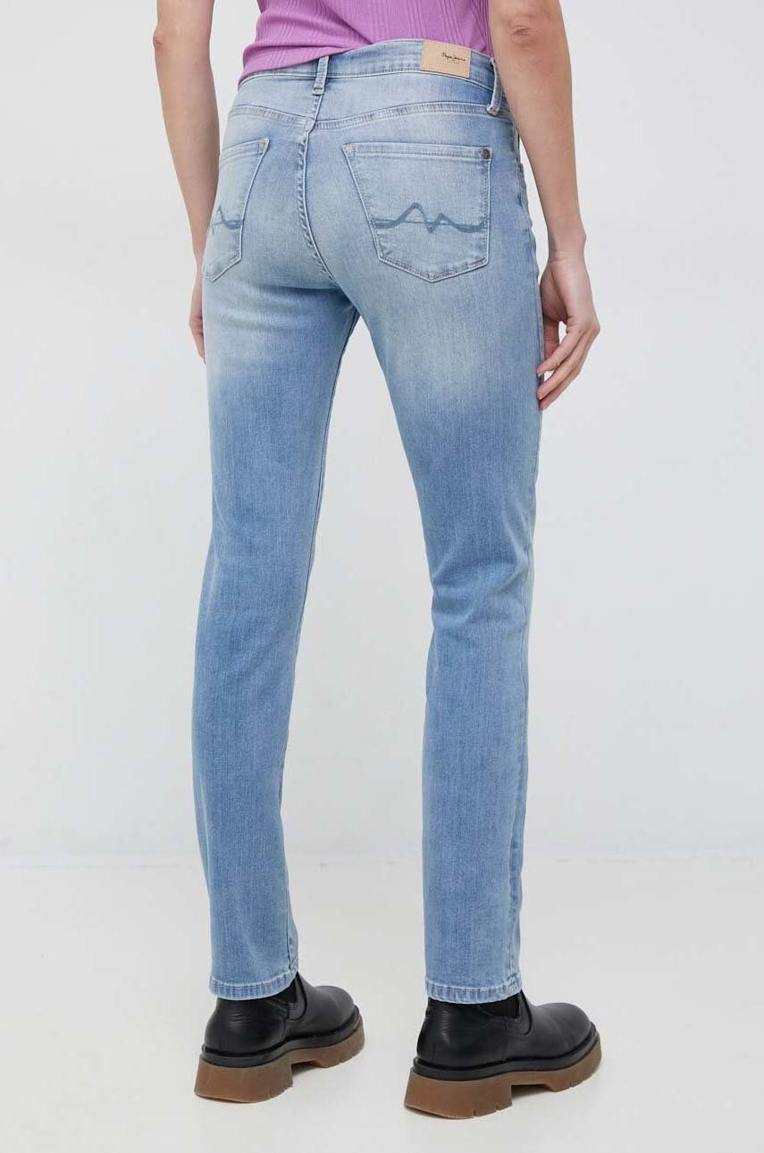 Pepe Jeans jeansi Grace femei high waist - Pled.ro