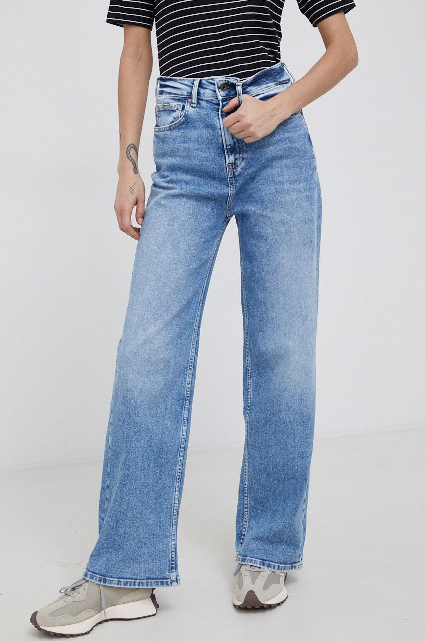 Pepe Jeans jeansi Lexa femei high waist - Pled.ro