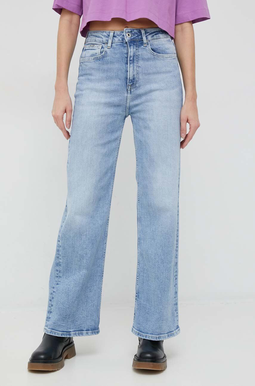 Pepe Jeans jeansi Lexa femei high waist - Pled.ro