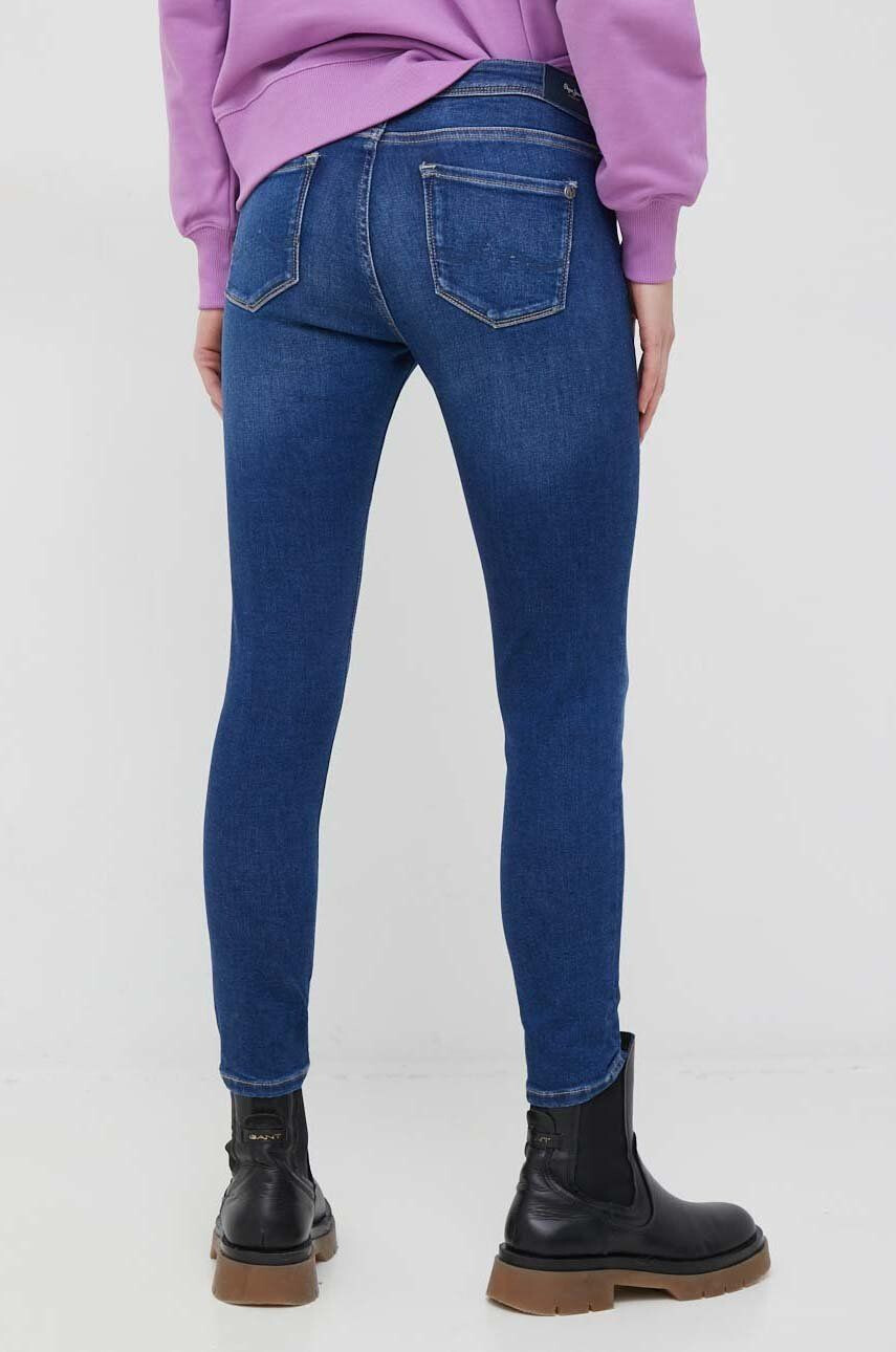 Pepe Jeans jeansi Lola femei medium waist - Pled.ro