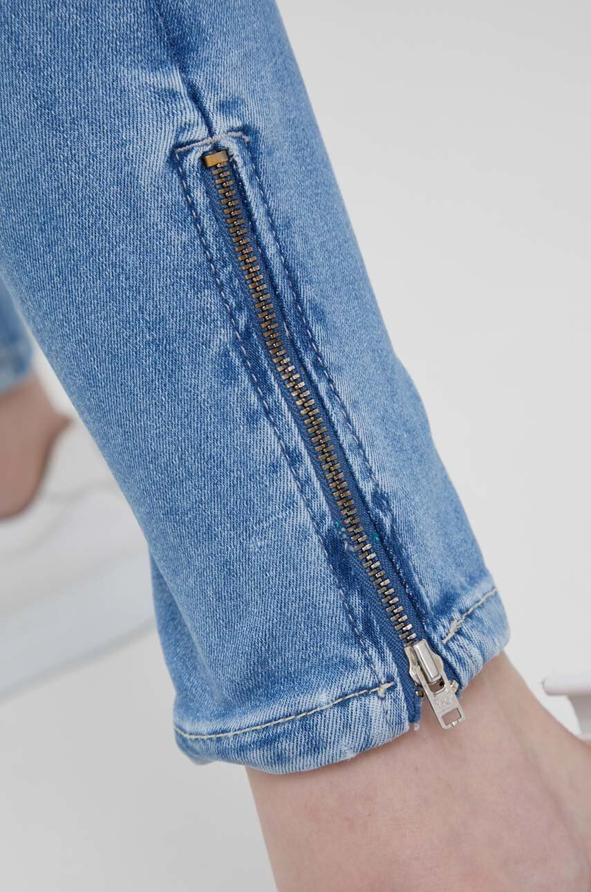 Pepe Jeans jeansi Lola Zip - Pled.ro