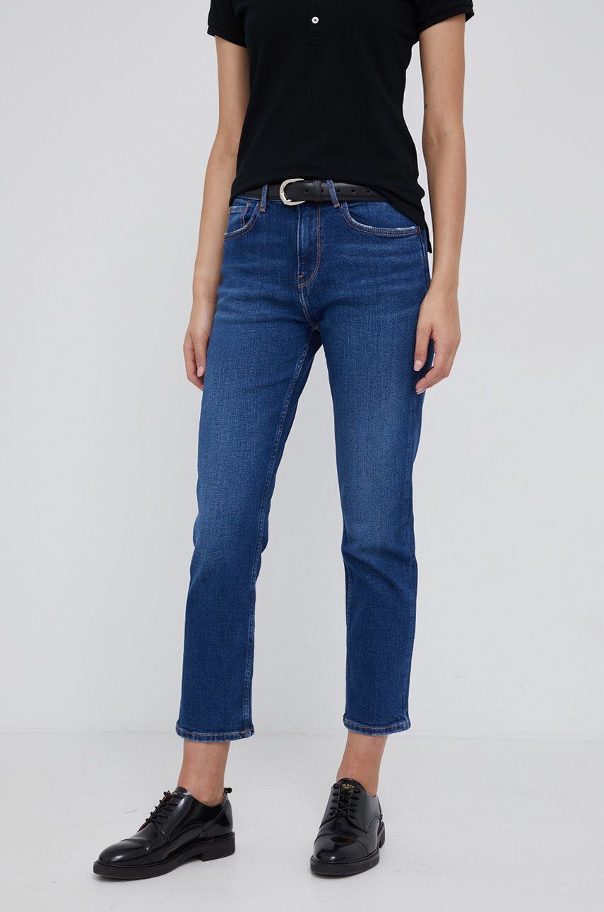 Pepe Jeans jeansi Mary femei high waist - Pled.ro