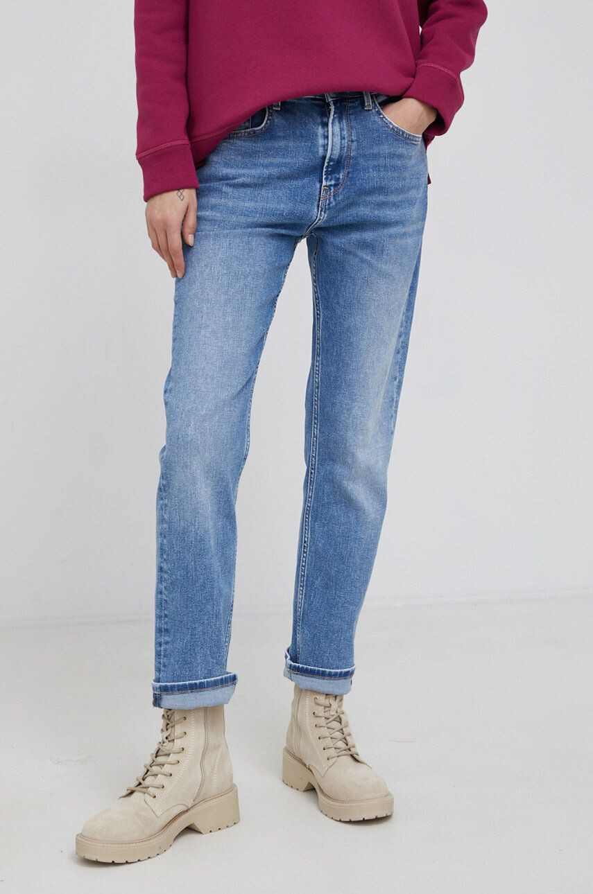 Pepe Jeans jeansi Mary femei high waist - Pled.ro