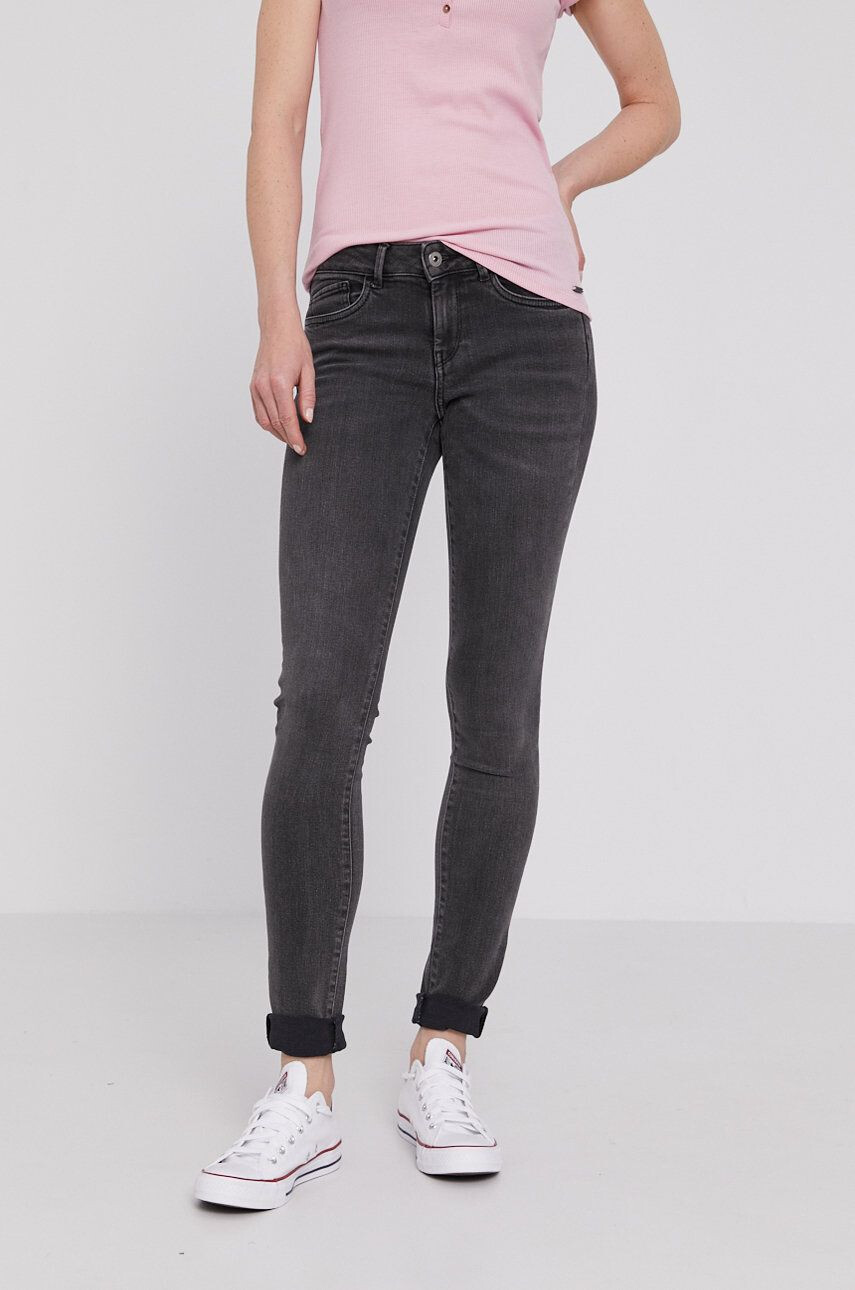 Pepe Jeans Jeans Pixie femei medium waist - Pled.ro