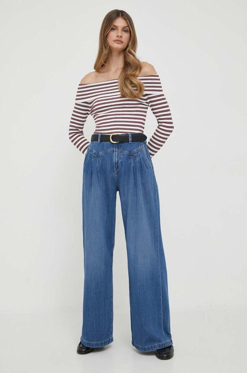 Pepe Jeans jeansi Quinn femei - Pled.ro