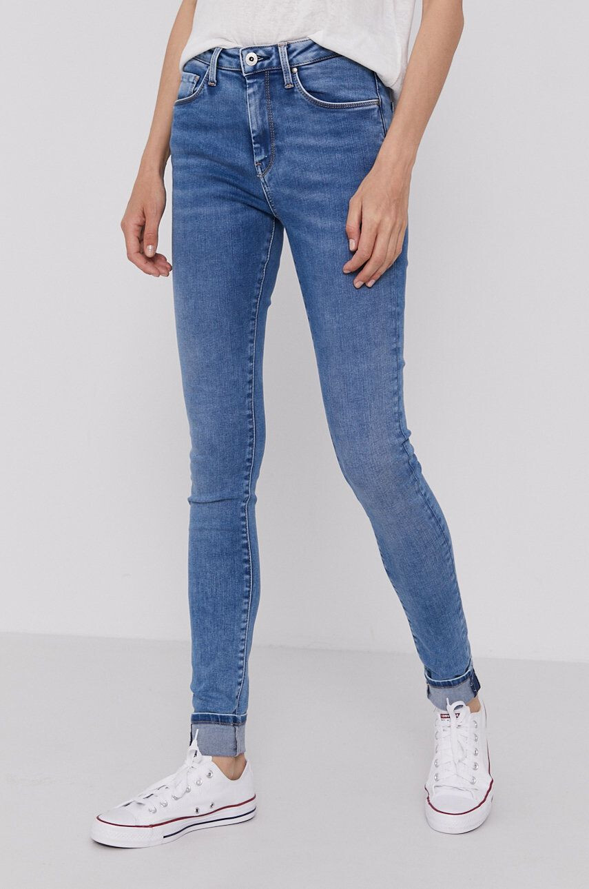 Pepe Jeans jeansi Regent femei high waist - Pled.ro