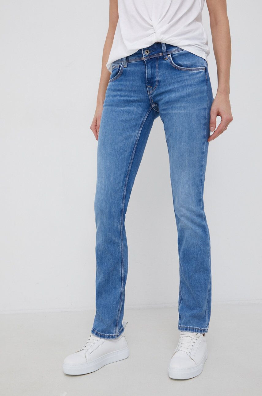 Pepe Jeans Jeans Saturn femei medium waist - Pled.ro