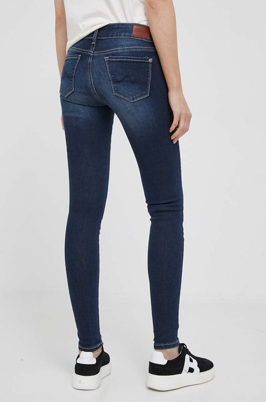 Pepe Jeans jeansi Soho femei culoarea albastru marin - Pled.ro