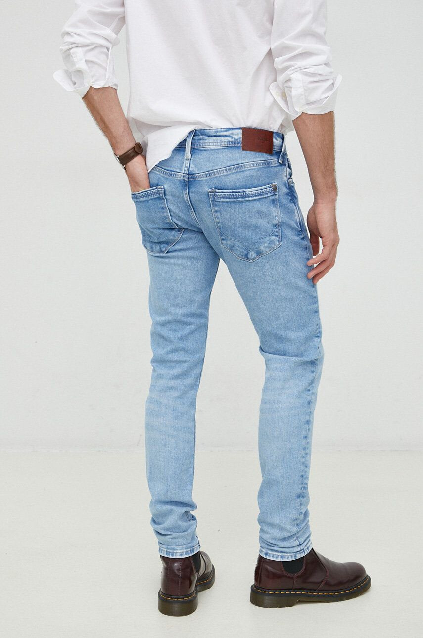 Pepe Jeans jeansi STANLEY barbati culoarea albastru marin - Pled.ro