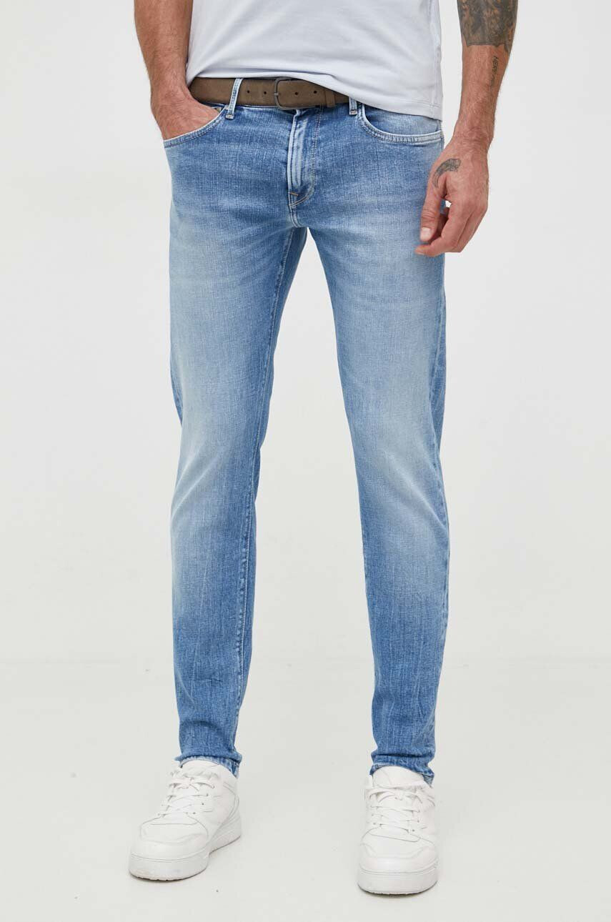 Pepe Jeans jeansi Stanley barbati culoarea albastru marin - Pled.ro