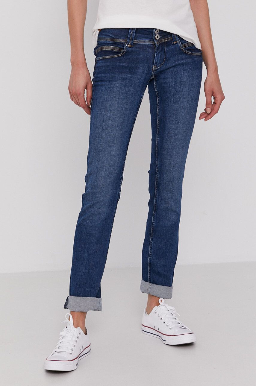 Pepe Jeans jeansi Venus femei high waist - Pled.ro